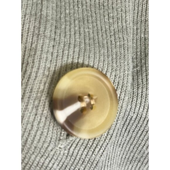 Retro Shacket Green S Ribbed Oversized Boho Western Neutral Classic Outdoors 80s - Picture 4 of 10